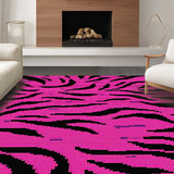 Vibrant Pink Abstract Art Inspiration(Pink)