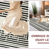 Elegant Minimalist Linear Motif(Beige)
