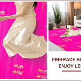 Vivid Preppy Graphic Delight(Pink)
