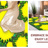 Artistic Bright Sun Theme Composition(Yellow)