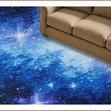 Starry Ombre Shag Texture(Blue)