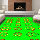 Cheerful Green Yellow Design(Green)