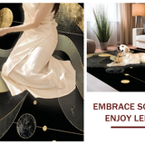 Modern Artistic Textured Finish(Gold)