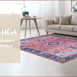 Vibrant Pastel Geometric Motif(Pink)