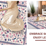 Charming Floral Birdscape Aesthetic(Ivory)