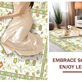 Fresh Light Green Flower Accents(Ivory)