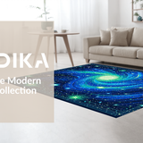 Striking Celestial Whirlwind Artwork(Blue)
