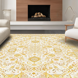 Whimsical Distressed Floral Composition(White)