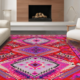 Chic Multi tone Abstract(Red)