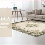 Elegant Vintage Botanical Motif(Beige)