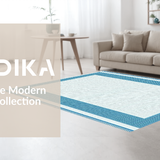 Minimalist Aqua Accented Design(White)