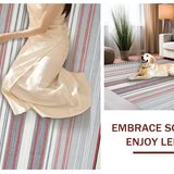 Transitional Light Grey Abstract Design(Gray)