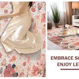 Artful Vintage Inspired Flourish(Beige)