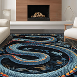 Contemporary Gothic Serpent Art(Blue)