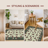 Elegant Whimsical Floral Composition(Ivory)
