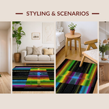 Artful Eclectic Color Fusion(Blue)