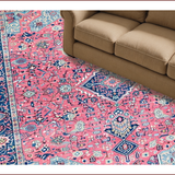 Vibrant Pastel Geometric Motif(Pink)