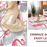 Modern Exotic Nature Print(Pink)