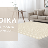 Stylish Geometric Rustic Appeal(Beige)