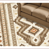 Southwest Cream Aztec Low Pile(Beige)