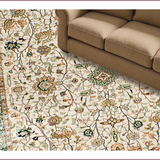 Chic Earthy Toned Botanical Motif(Beige)