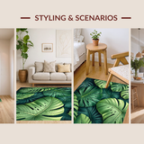 Lush Tropical Leaf Aesthetic(Green)
