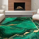 Artful Emerald and Gold Fusion(Green)
