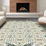 Trendy Abstract Diamond Composition(Ivory)