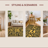 Chic Abstract Black and Gold(Black)