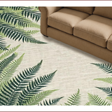 Rustic Sage Green Woodcut Imagery(Ivory)