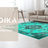 Chic Medallion Teal Aesthetic(Blue)