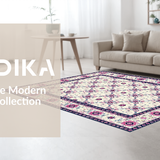 Graceful Modern Floral Design(Ivory)