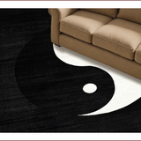 Abstract Monochrome Circular Aesthetic(Black)