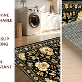 Contemporary Floral Motif(Black)