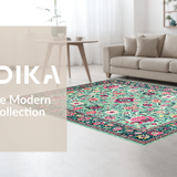 Chic Abstract Floral Geometry(Ivory)
