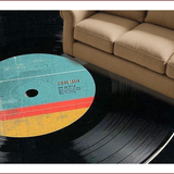 Retro Monochrome Vinyl Aesthetic(Black)