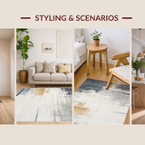 Modern Symmetrical Blurred Elements(Gray)