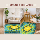 Dynamic Multicolor Spiral Arrangement(Yellow)