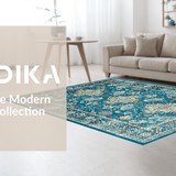 Modern Botanical Print Aesthetic(Blue)