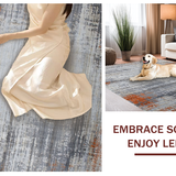 Artful Symmetrical Gray and Rust(Gray)