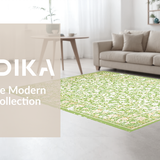 Timeless Green Floral Vibe(Green)