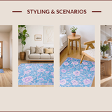 Charming Geometric Elements(Blue)
