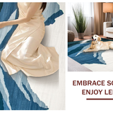 Minimalist Cool Toned Landscape Design(Blue)