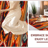Rustic Earthy Southwestern Motif(Red)
