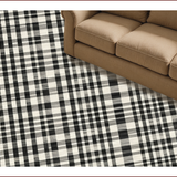 Chic Minimalist Monochrome Grid(Beige)