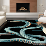 Contemporary Serpent Aesthetic Charm(Blue)