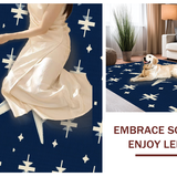Dynamic Geometric Playful Motif(Blue)