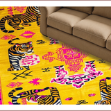 Vibrant Earth Tones Print(Yellow)