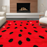 Sunny Fruit Fantasy Floor Covering(Red)