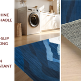 Majestic Mountain Silhouette Aesthetic(Blue)